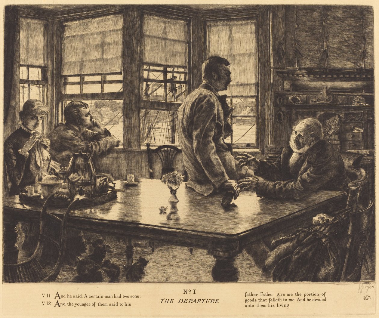 Kalkış by James Jacques Joseph Tissot