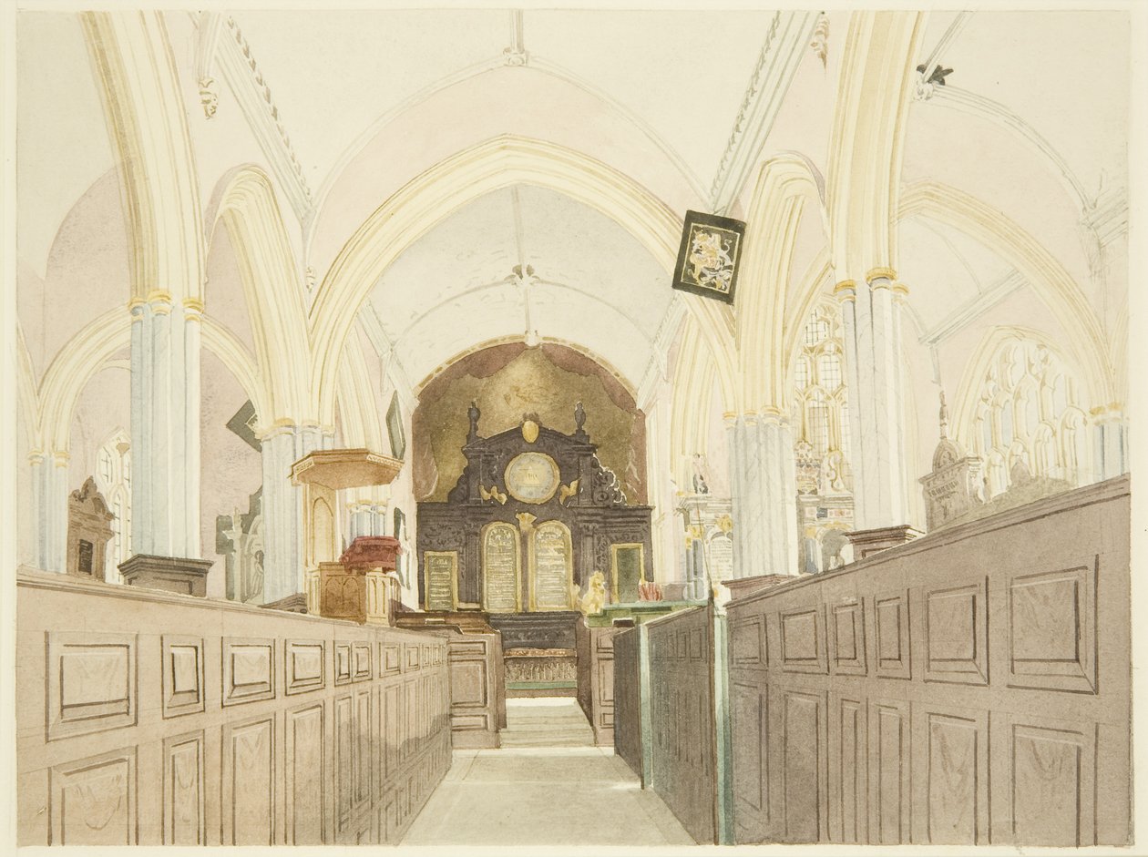 Aziz Petrus Kilisesi'nin içi by James Johnson