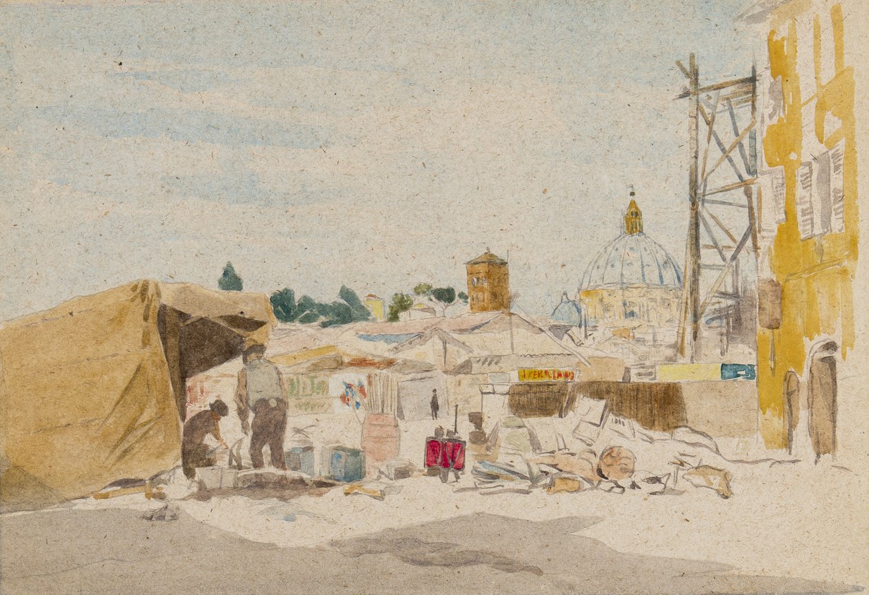 İnşaat alanı: Roma by James Kerr Lawson