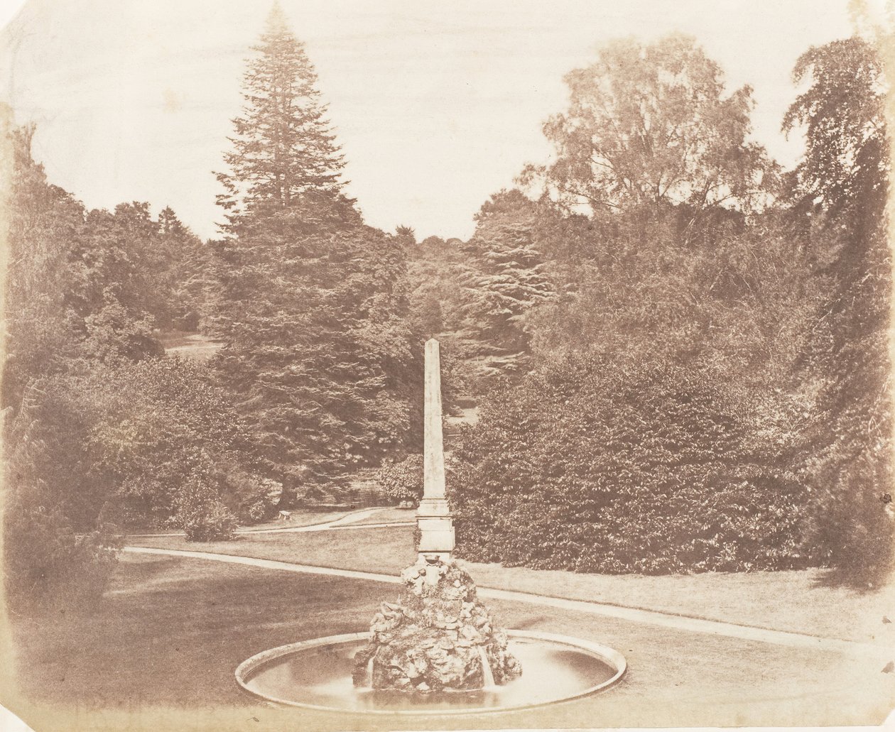 Bahçede. Blenheim, 1853-56. by James Knight