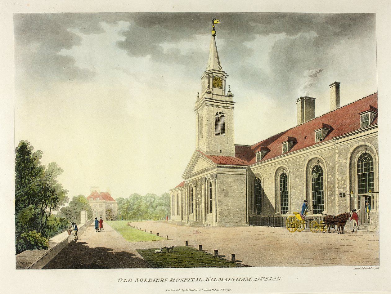 Eski Askerler Hastanesi, Kilmainham, Dublin by James Malton