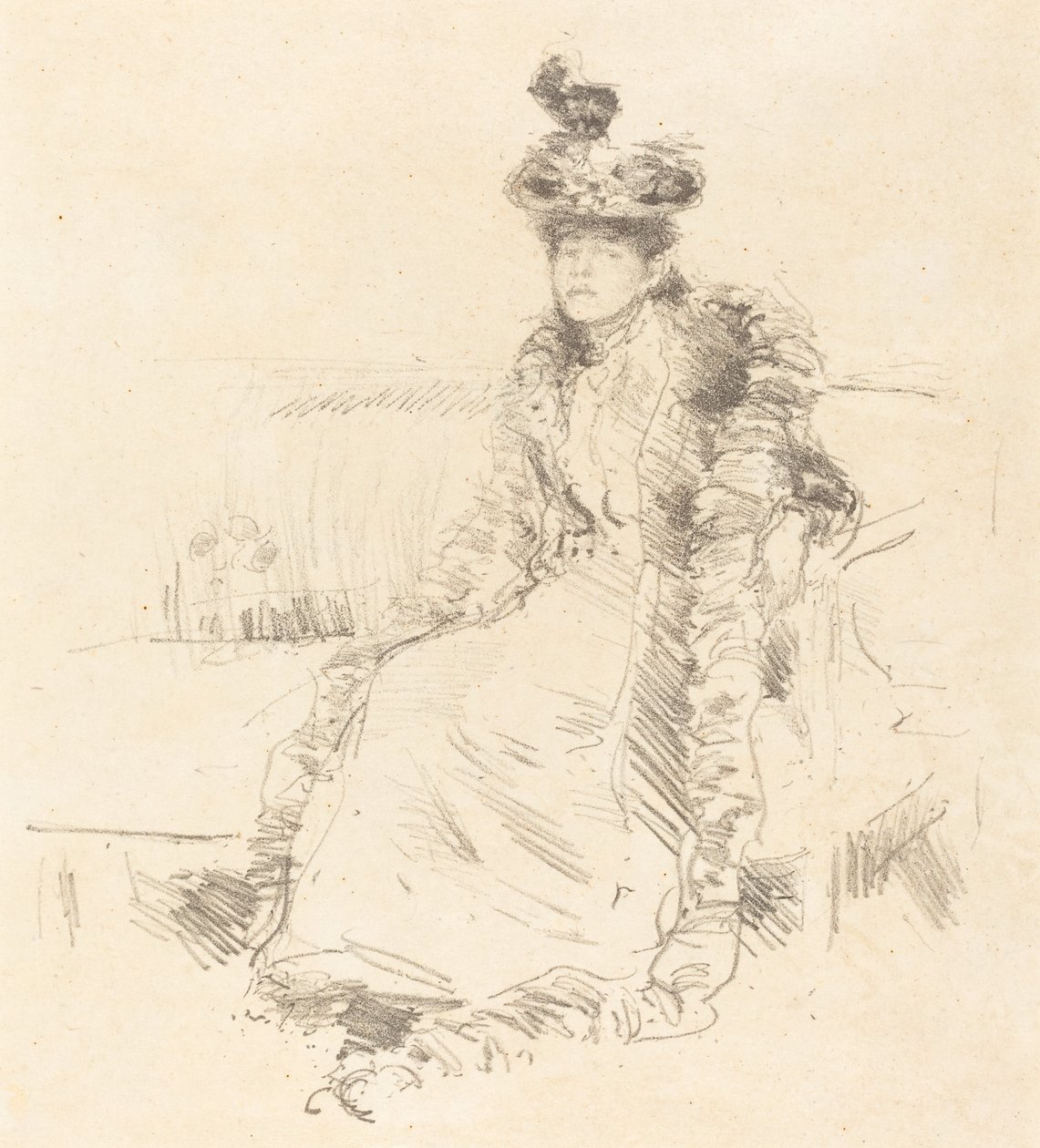 Oturan Bayan by James Abbott McNeill Whistler