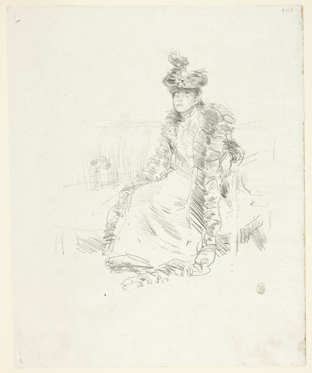 Oturan Bayan by James Abbott McNeill Whistler