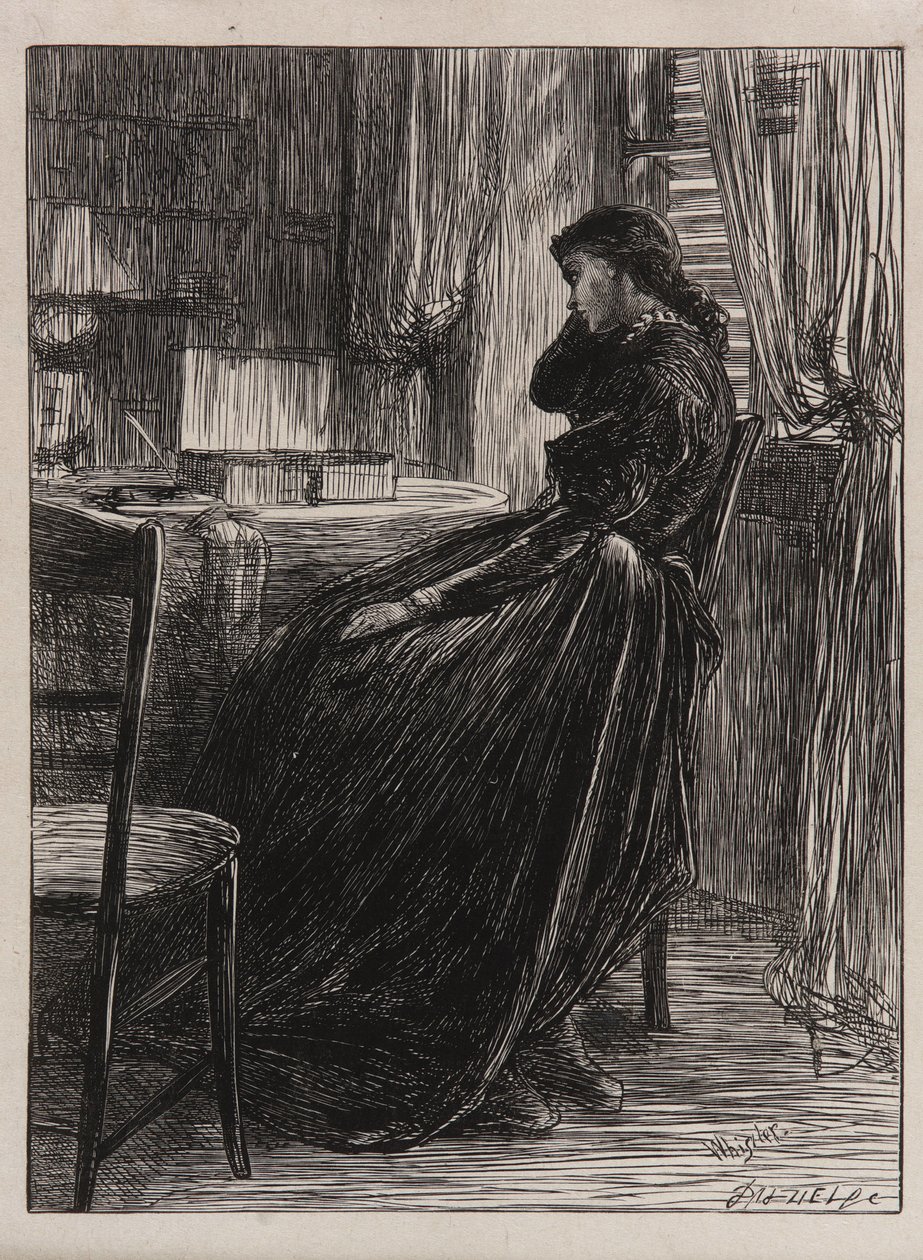 <em>Yargı Vaazına</em> Bir Örnek by James Abbott McNeill Whistler