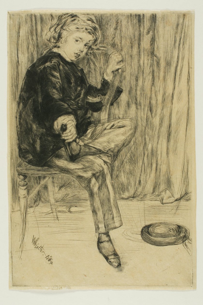 Arthur Haden by James Abbott McNeill Whistler