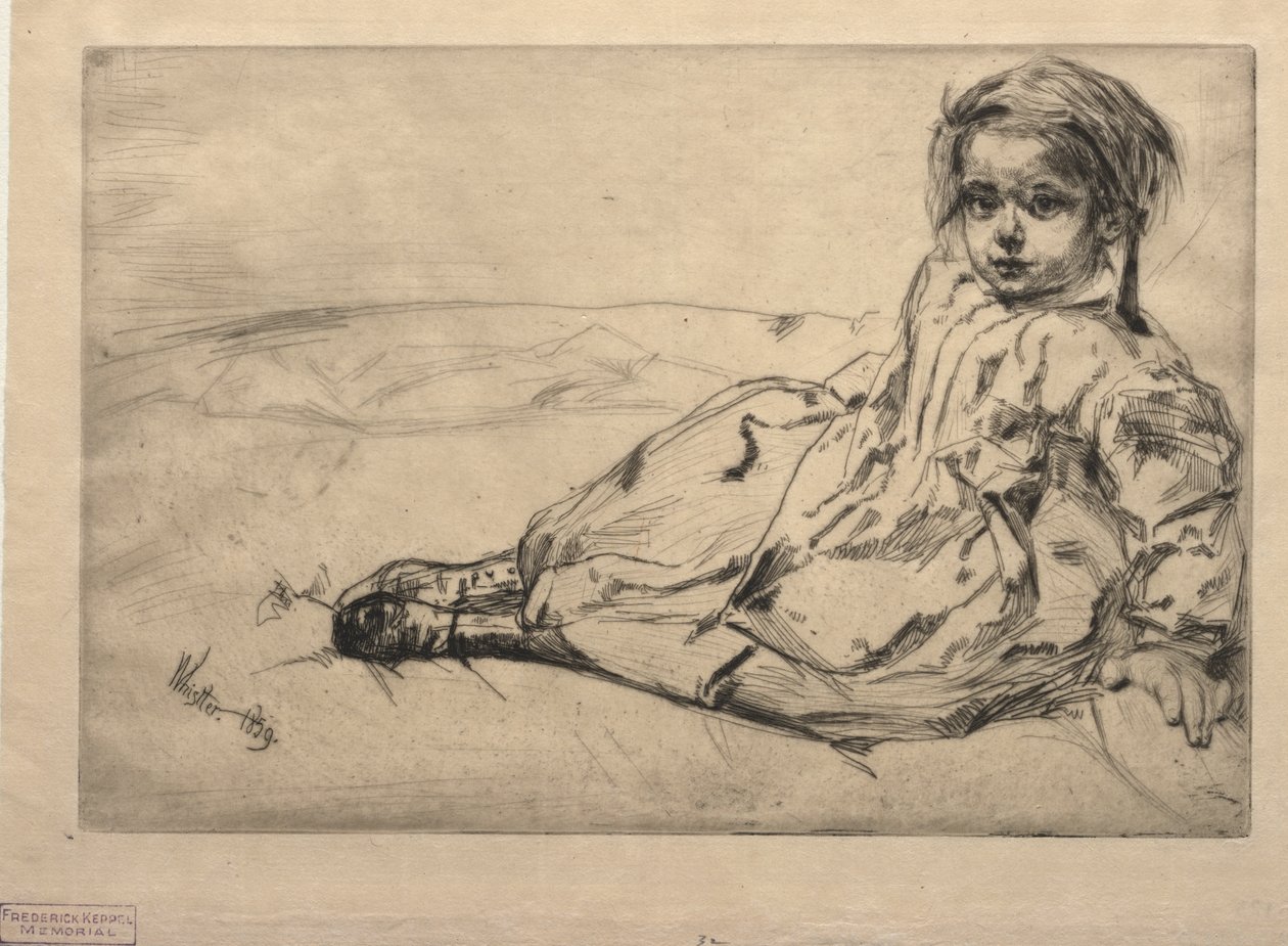 Bibi Valentin by James Abbott McNeill Whistler