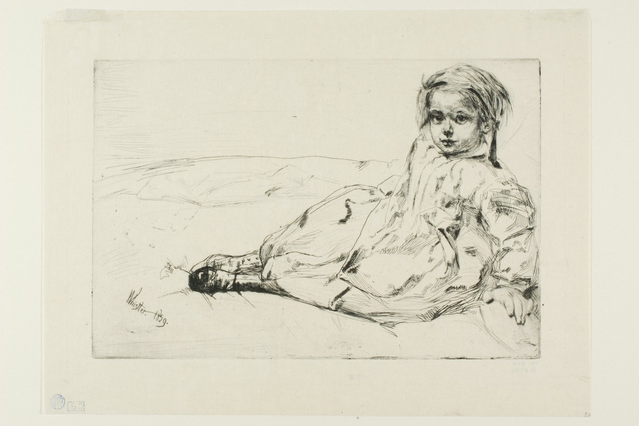 Bibi Valentin by James Abbott McNeill Whistler
