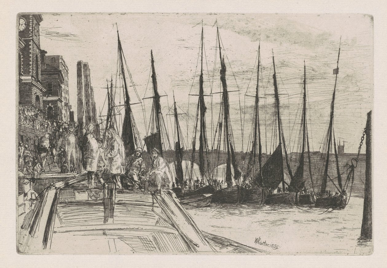 fatura kapısı by James Abbott McNeill Whistler