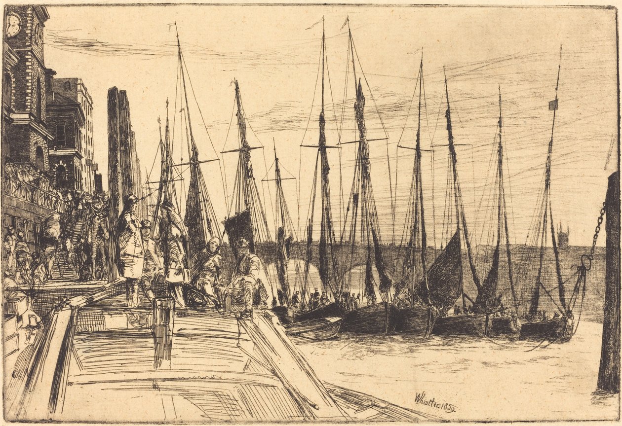 fatura kapısı by James Abbott McNeill Whistler
