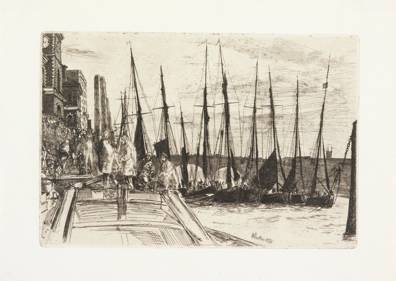 fatura kapısı by James Abbott McNeill Whistler