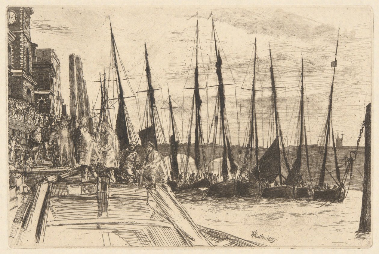 fatura kapısı by James Abbott McNeill Whistler
