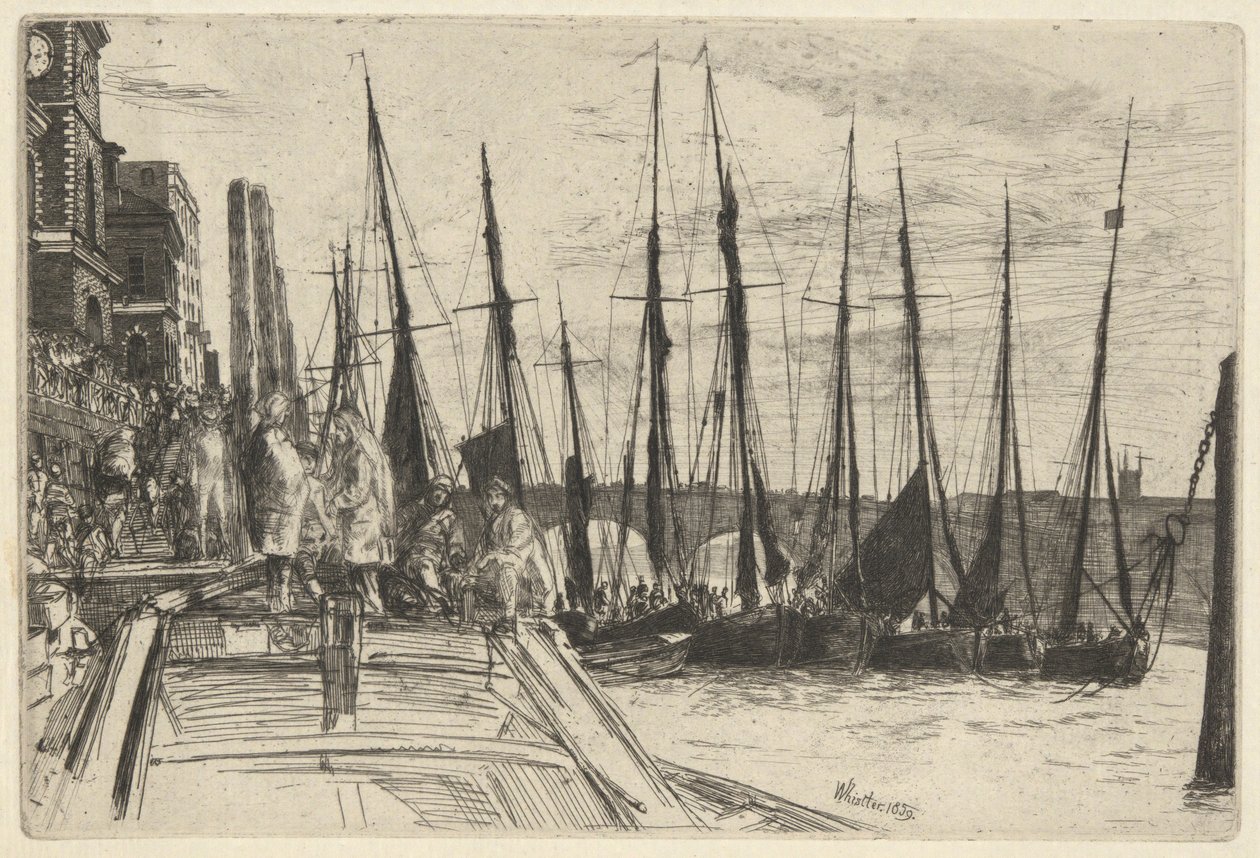 fatura kapısı by James Abbott McNeill Whistler