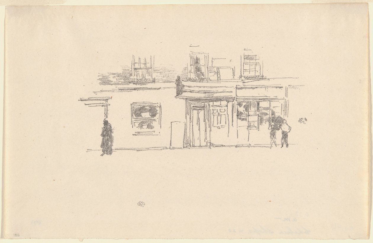 Chelsea Mağazaları by James Abbott McNeill Whistler