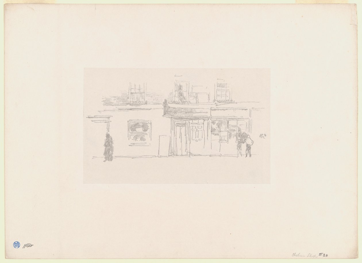 Chelsea Mağazaları by James Abbott McNeill Whistler
