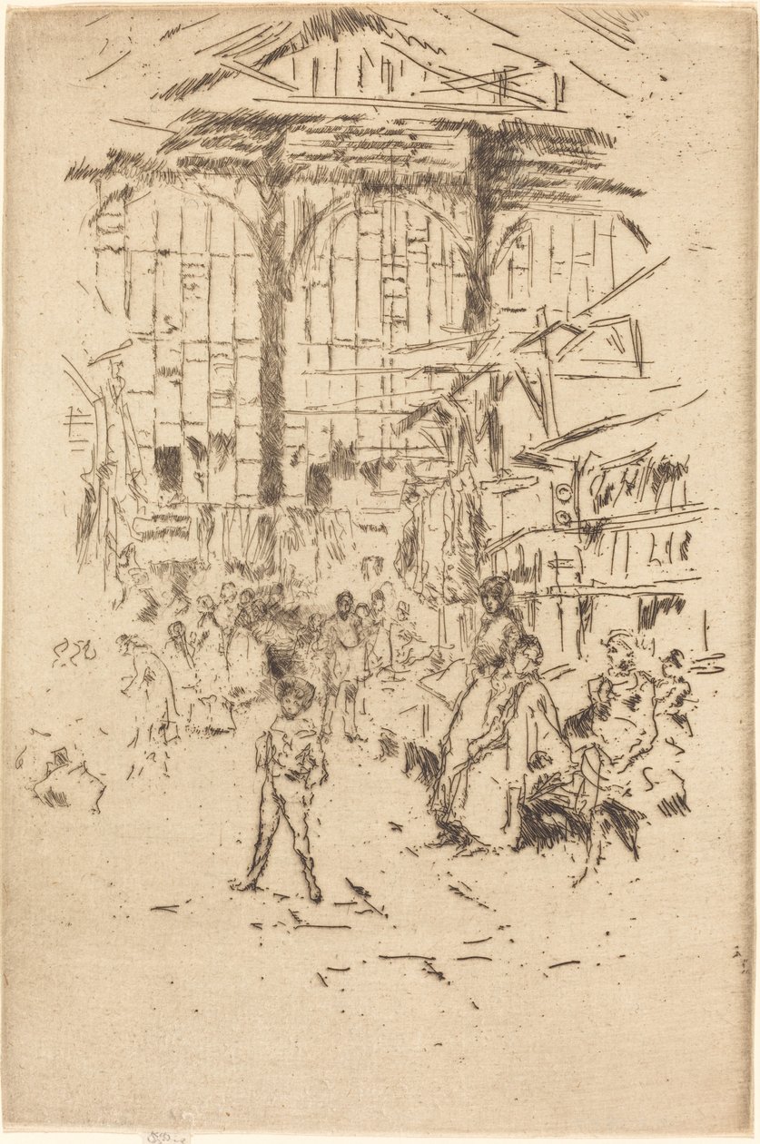 Kıyafet Değişimi, No.II by James Abbott McNeill Whistler