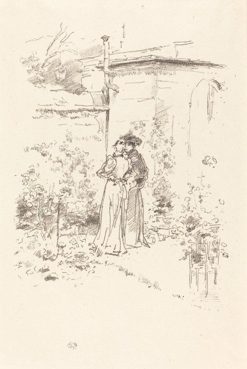 Bahçedeki Güven by James Abbott McNeill Whistler