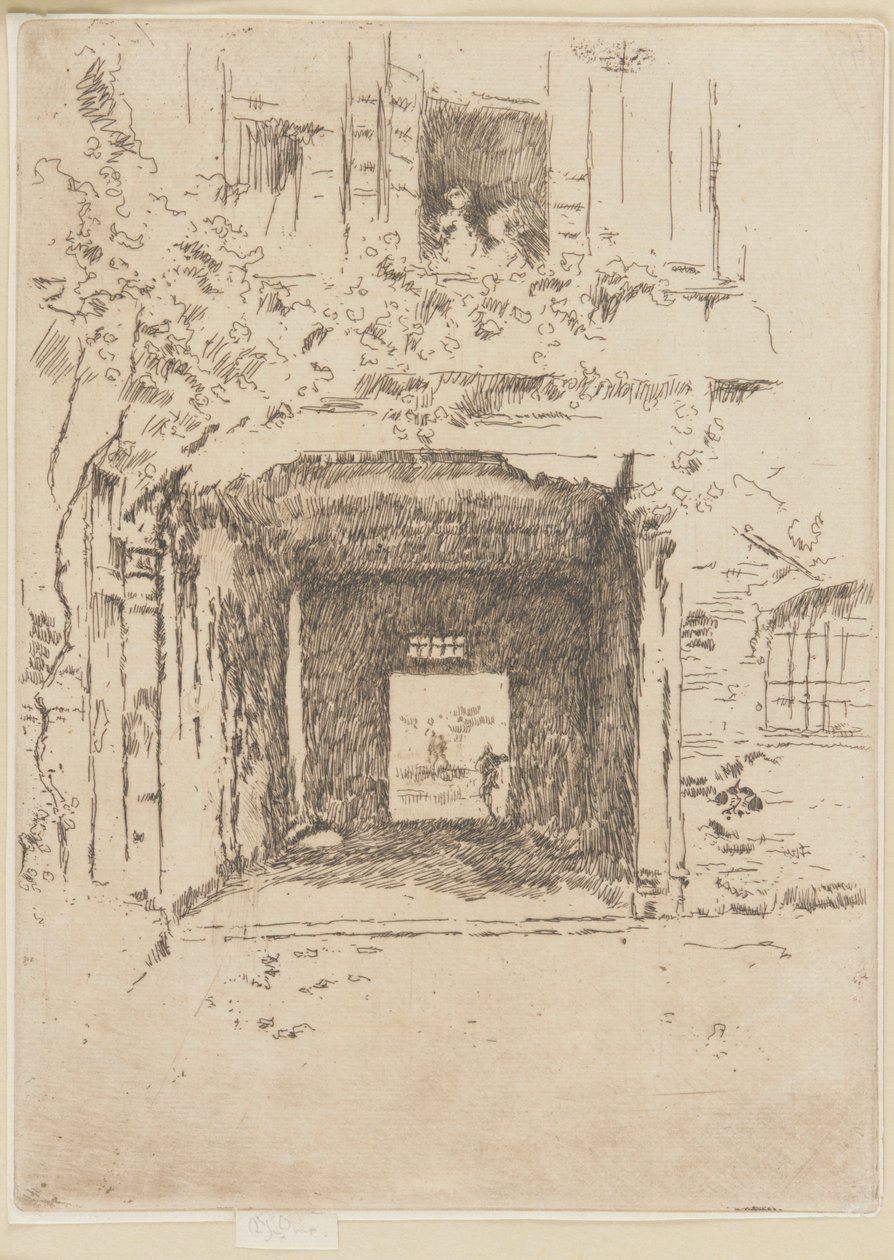 Kapı ve Asma by James Abbott McNeill Whistler