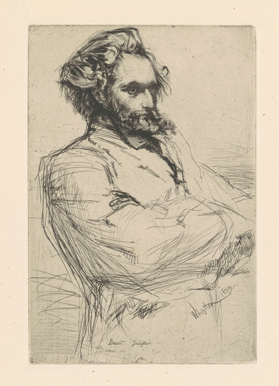 drouet by James Abbott McNeill Whistler