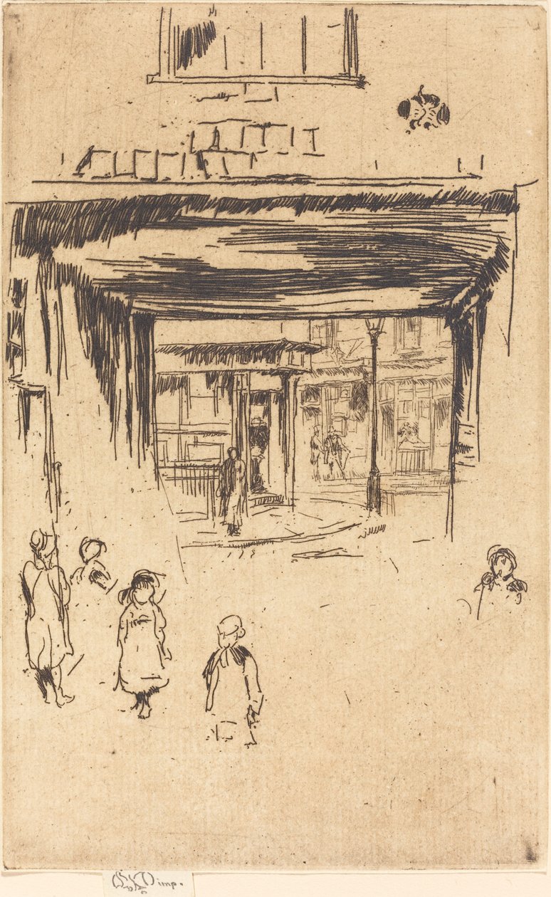 Drury Lane by James Abbott McNeill Whistler