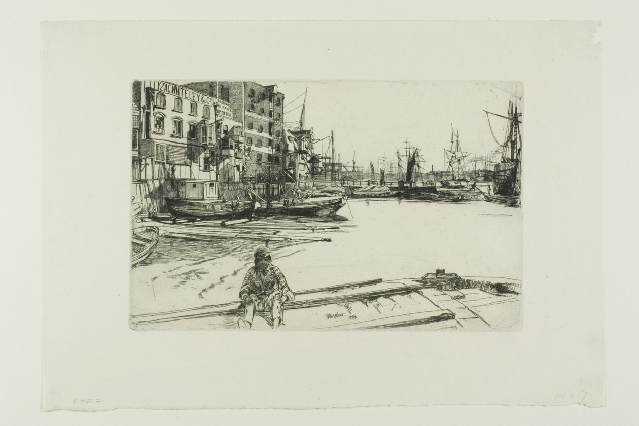 Kartal İskelesi by James Abbott McNeill Whistler