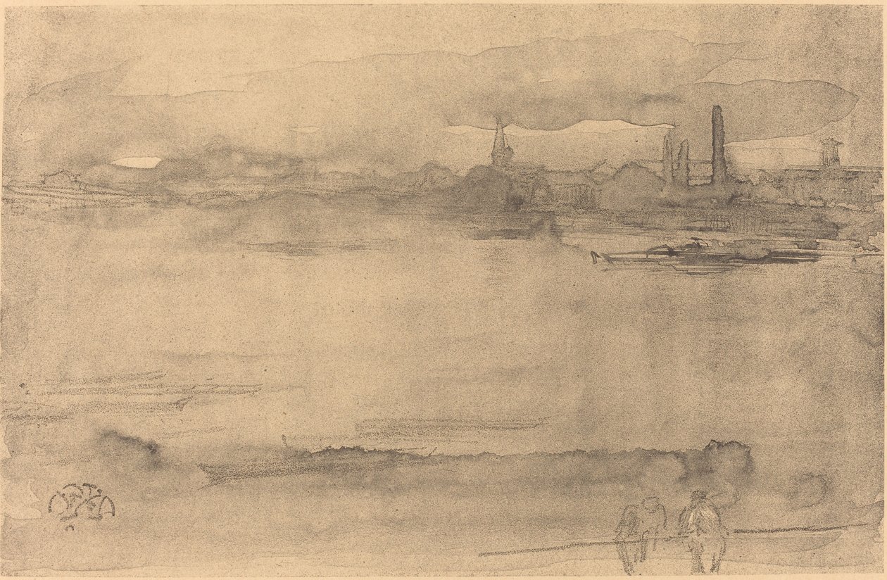 Sabahın erken saatleri by James Abbott McNeill Whistler