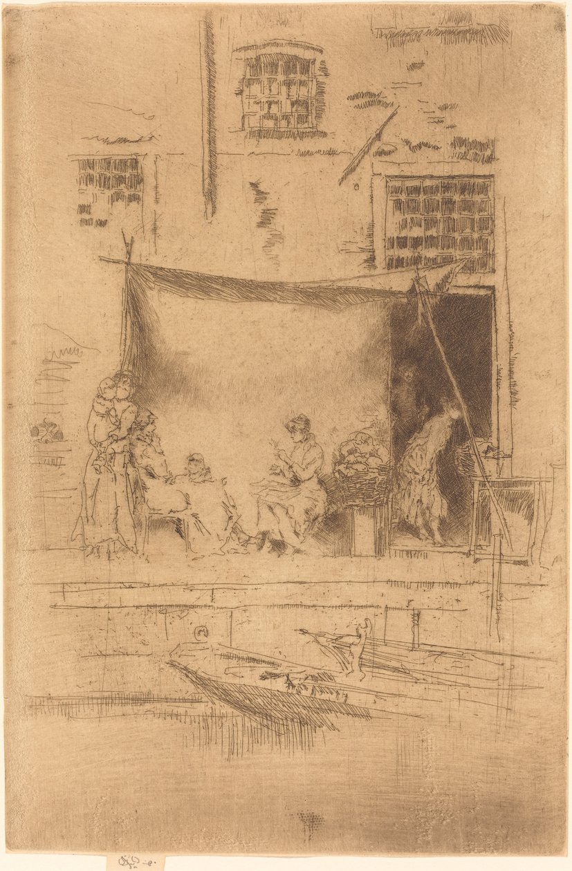 Meyve tezgahı by James Abbott McNeill Whistler