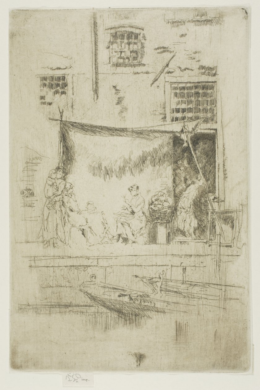 Meyve tezgahı by James Abbott McNeill Whistler