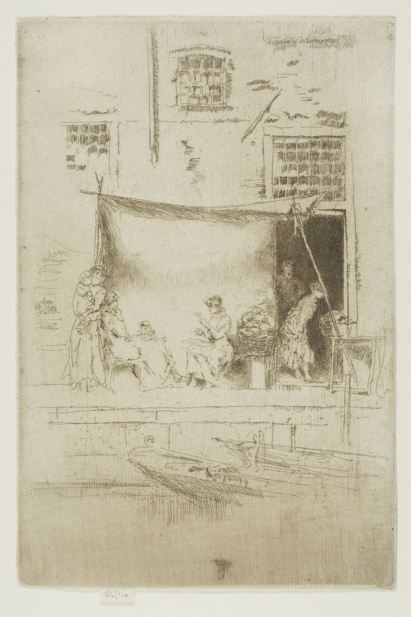 Meyve tezgahı by James Abbott McNeill Whistler