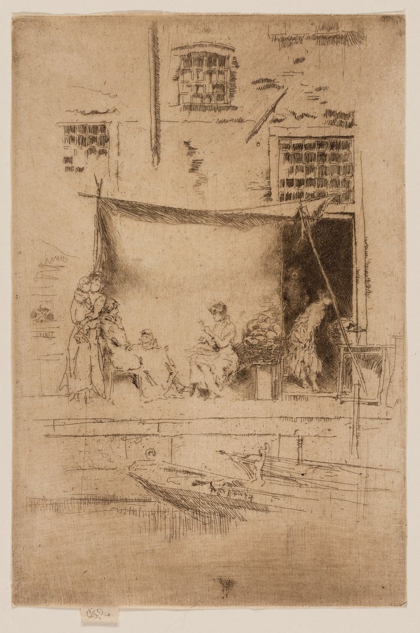 Meyve tezgahı by James Abbott McNeill Whistler