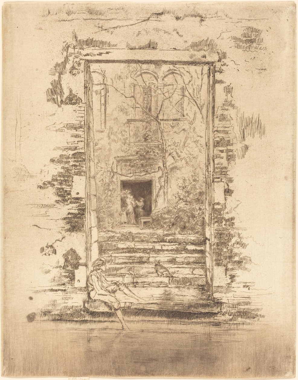 Bahçe by James Abbott McNeill Whistler