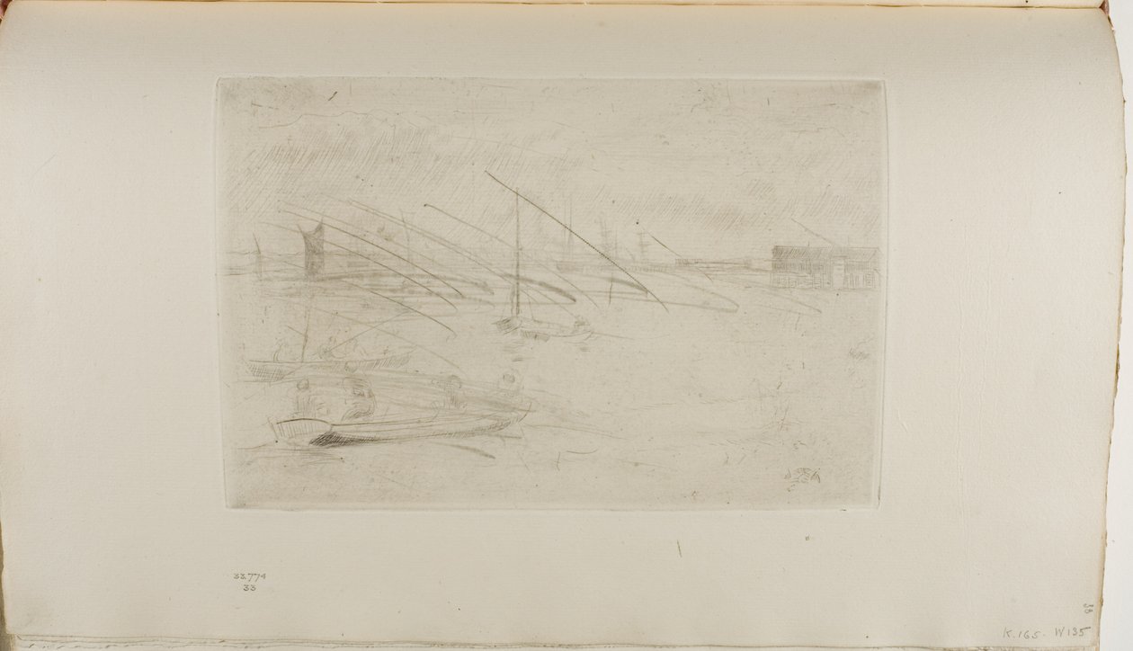 yeşil alan by James Abbott McNeill Whistler
