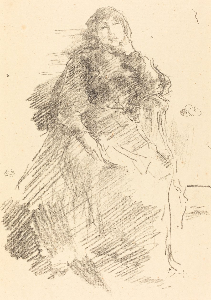 Sevimli Tembel Bayan by James Abbott McNeill Whistler