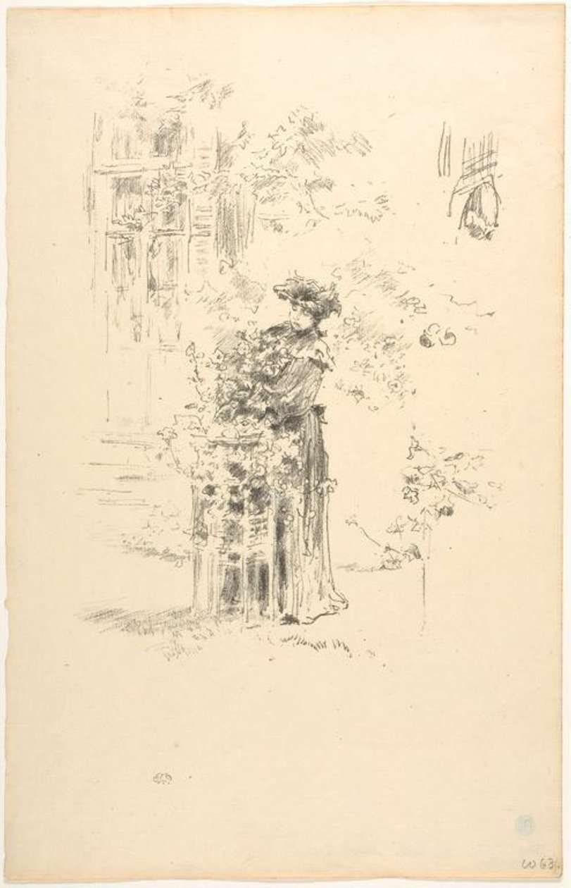 güzel bahçıvan by James Abbott McNeill Whistler