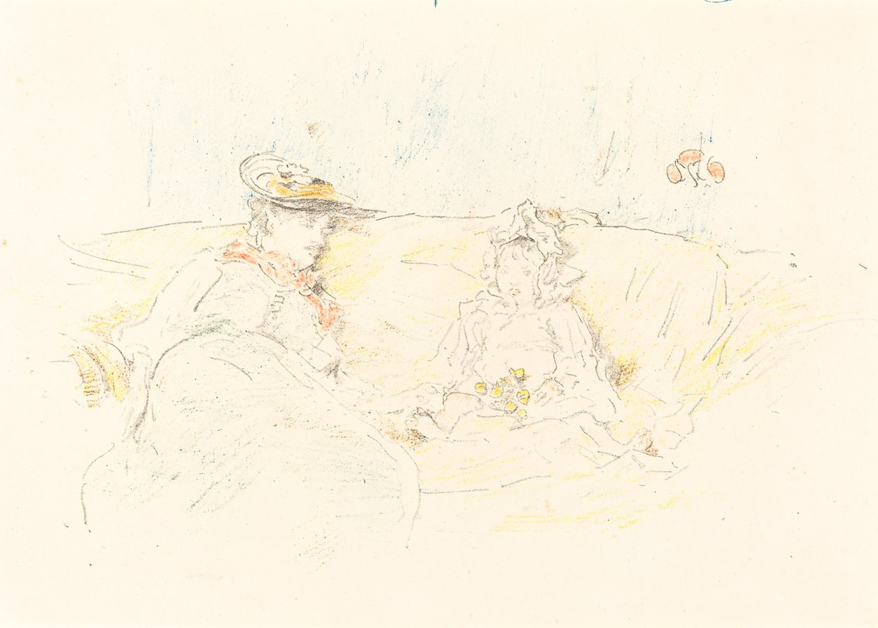 Bayan ve Çocuk by James Abbott McNeill Whistler