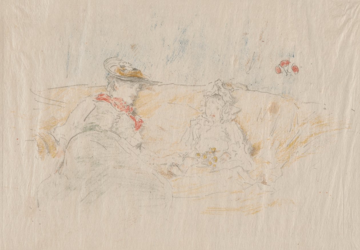 Bayan ve Çocuk by James Abbott McNeill Whistler