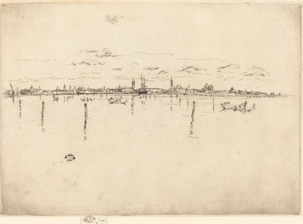 Küçük Venedik by James Abbott McNeill Whistler