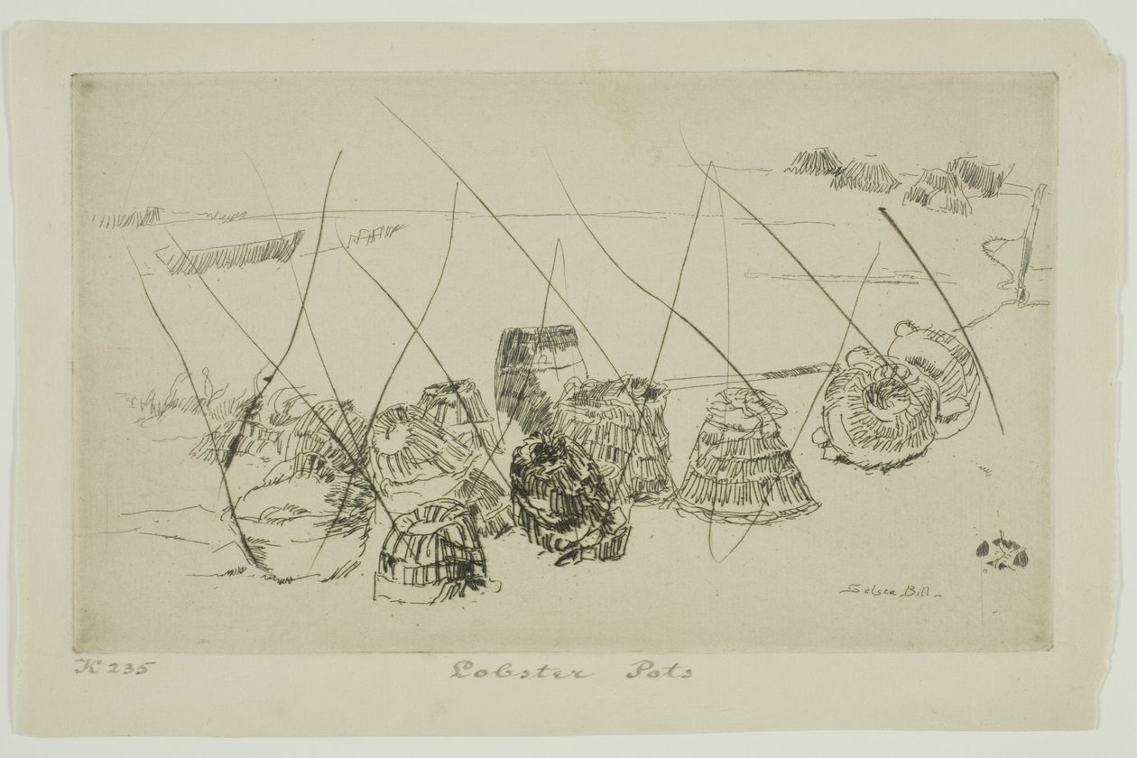 Istakoz Tencere - Selsea Bill by James Abbott McNeill Whistler