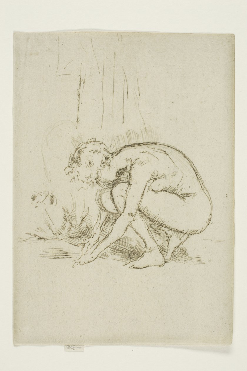 Model kambur by James Abbott McNeill Whistler