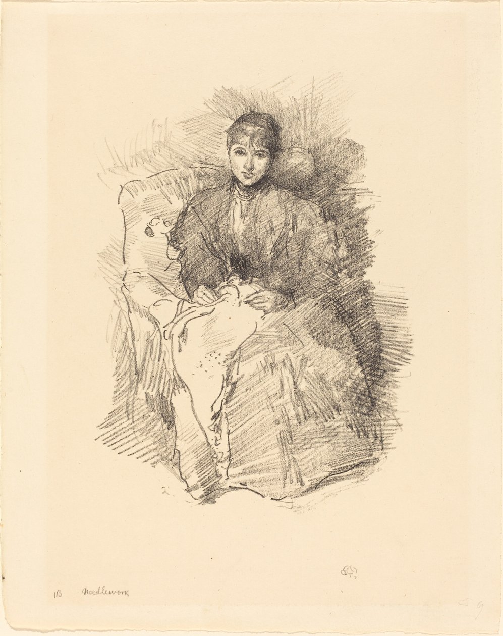 iğne işi by James Abbott McNeill Whistler