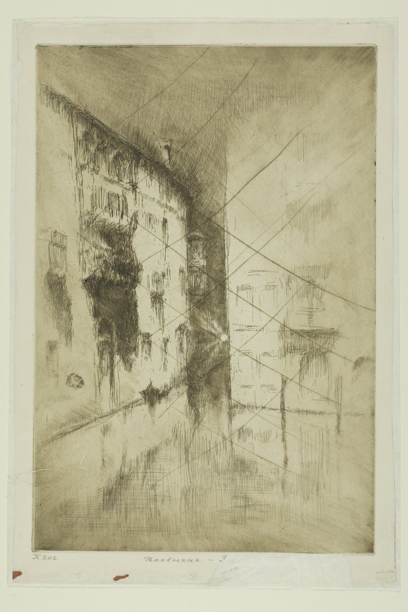 Gece: Saraylar by James Abbott McNeill Whistler