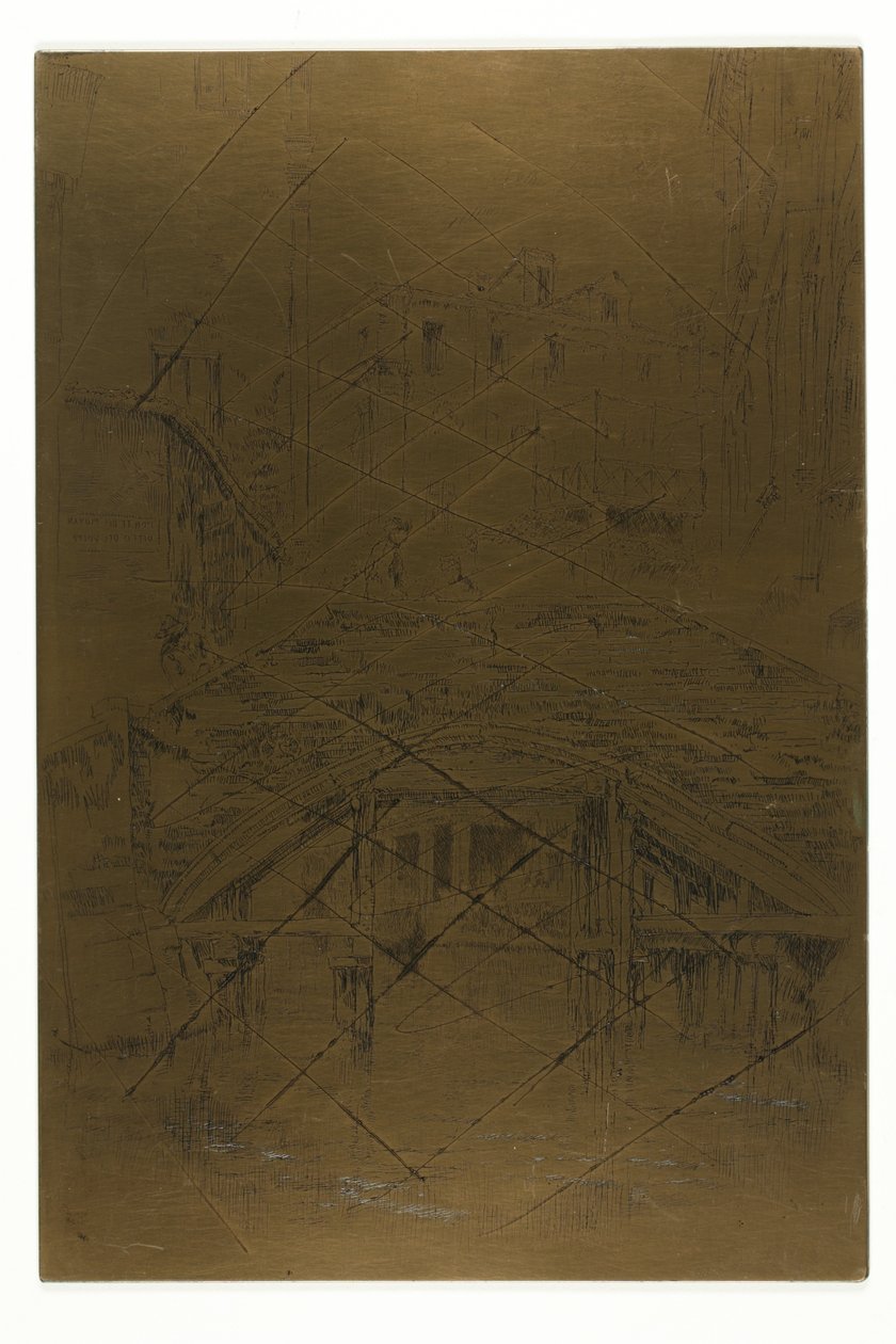 Piovan köprüsü by James Abbott McNeill Whistler