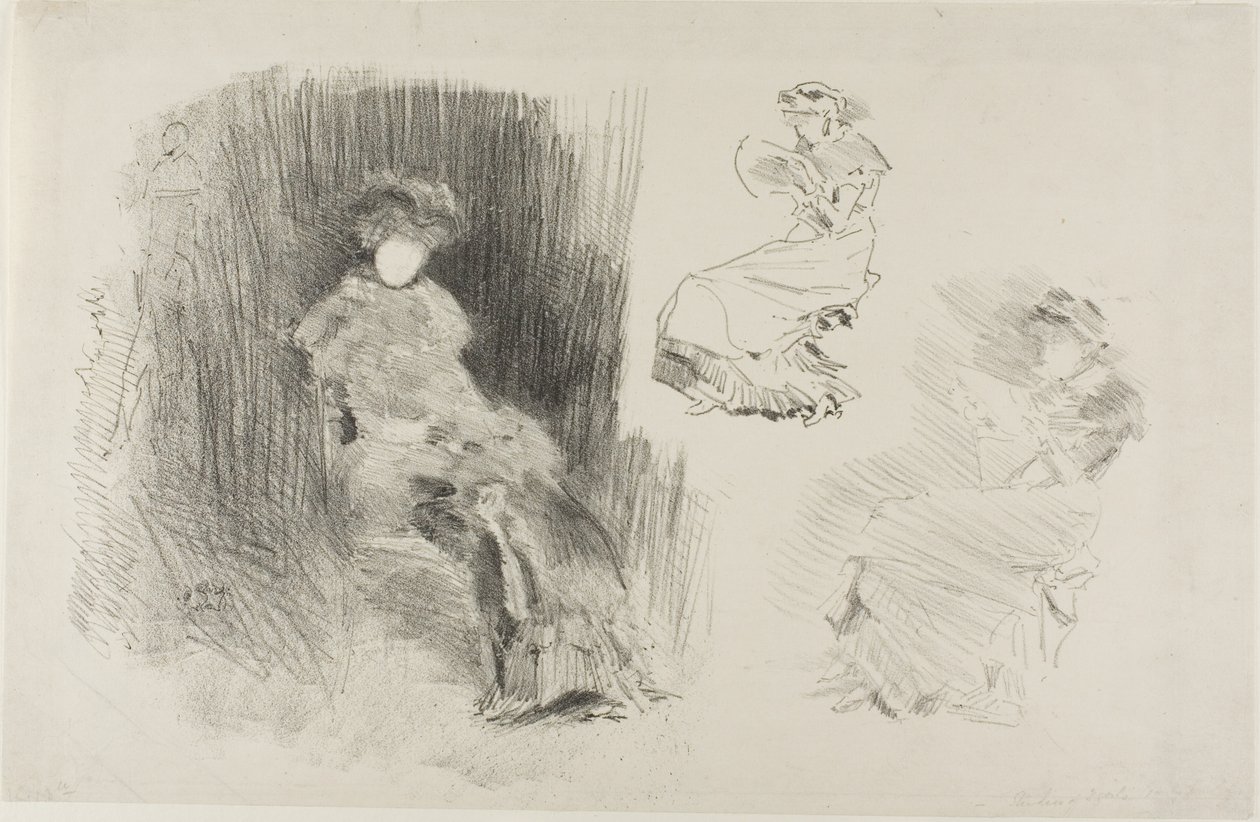 Okuma by James Abbott McNeill Whistler