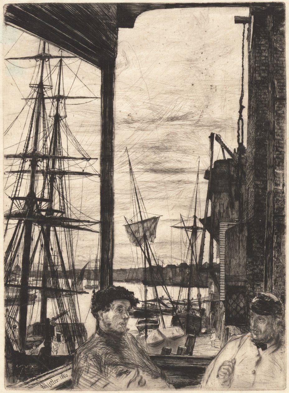 Rotherhithe by James Abbott McNeill Whistler