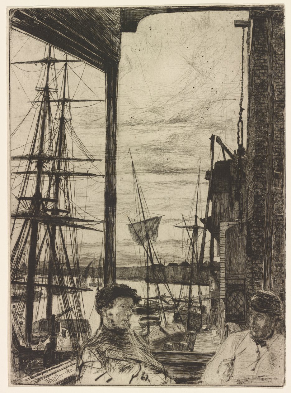 Rotherhithe by James Abbott McNeill Whistler