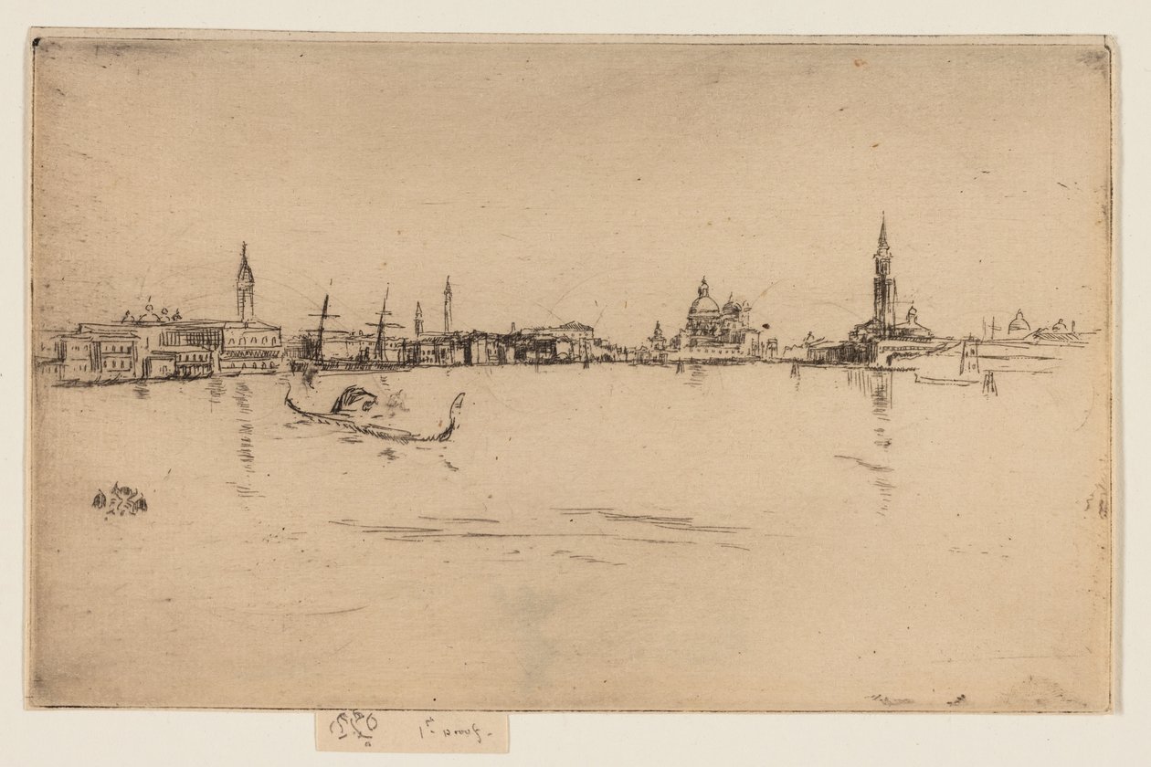 selam Şafak by James Abbott McNeill Whistler