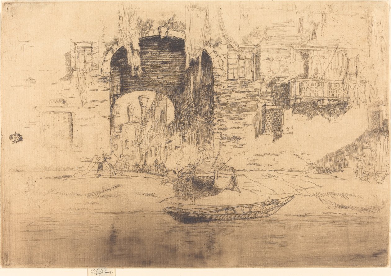San Biagio by James Abbott McNeill Whistler