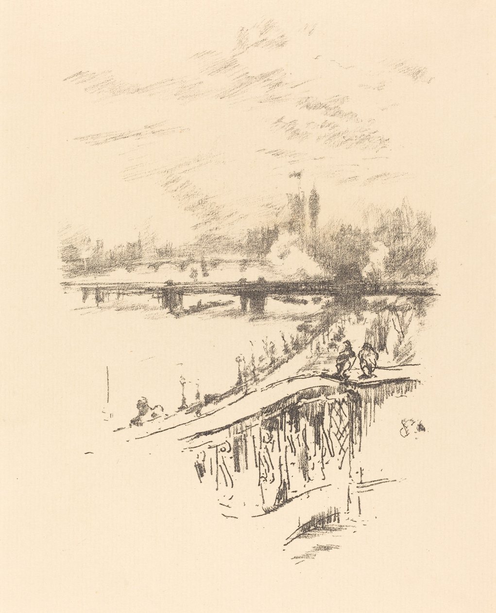 Savoy Güvercinleri by James Abbott McNeill Whistler
