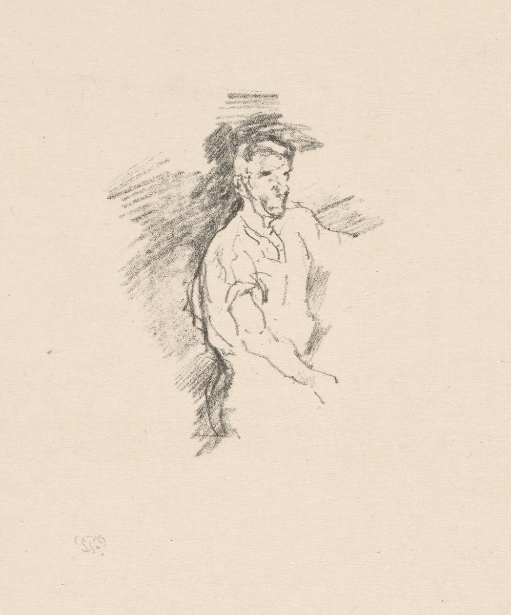 Bir Demirci Kroki by James Abbott McNeill Whistler