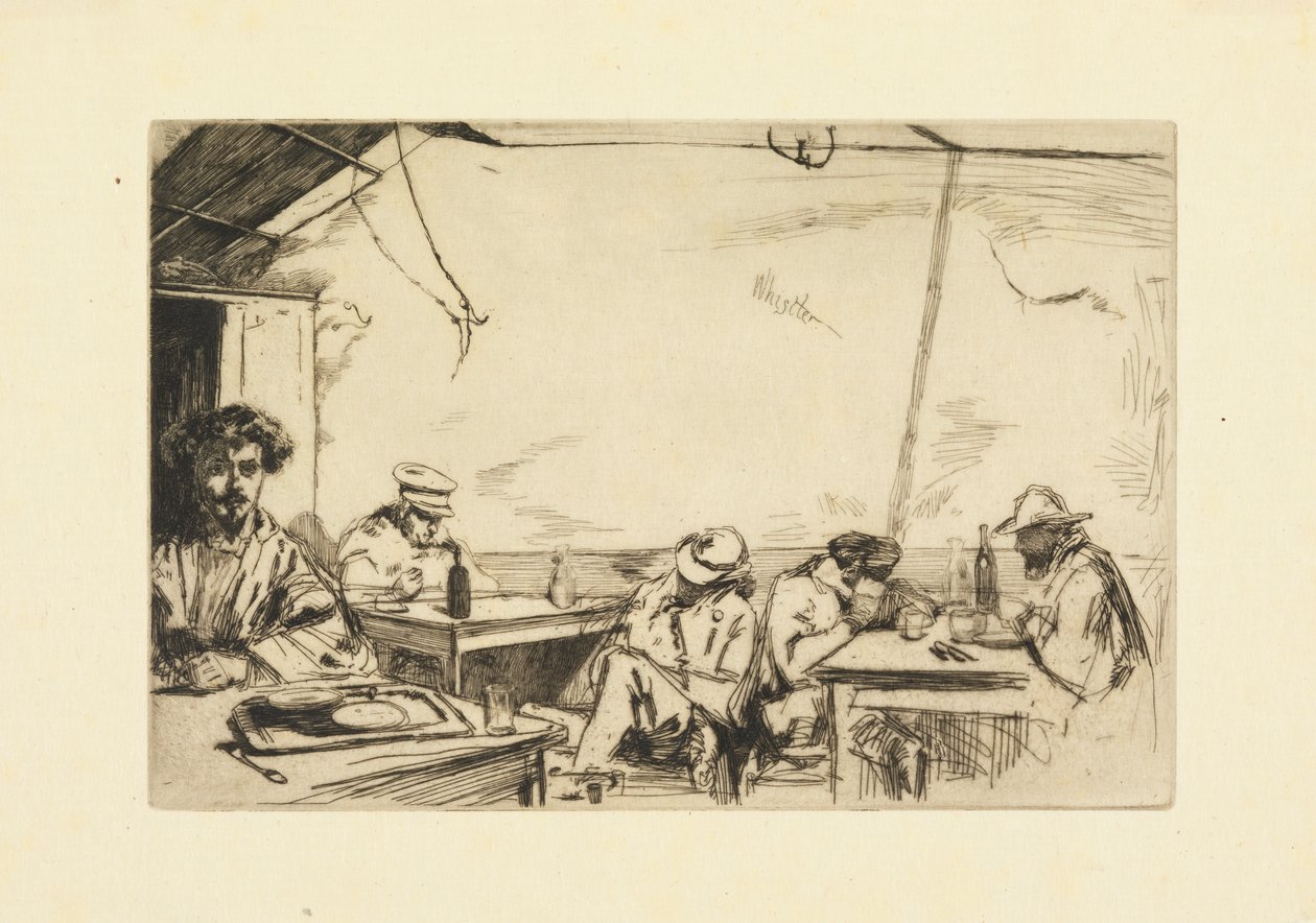 üç kuruş çorbası by James Abbott McNeill Whistler