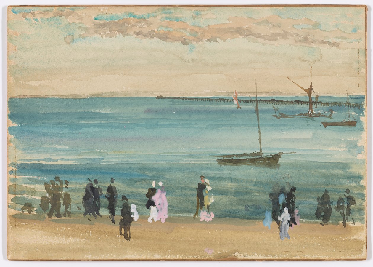 Southend İskelesi by James Abbott McNeill Whistler